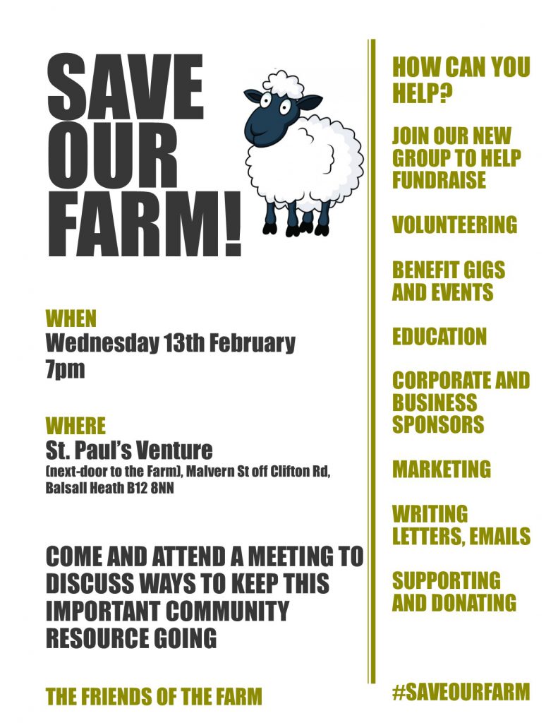 Farm Meeting Wednesday 13th Feb