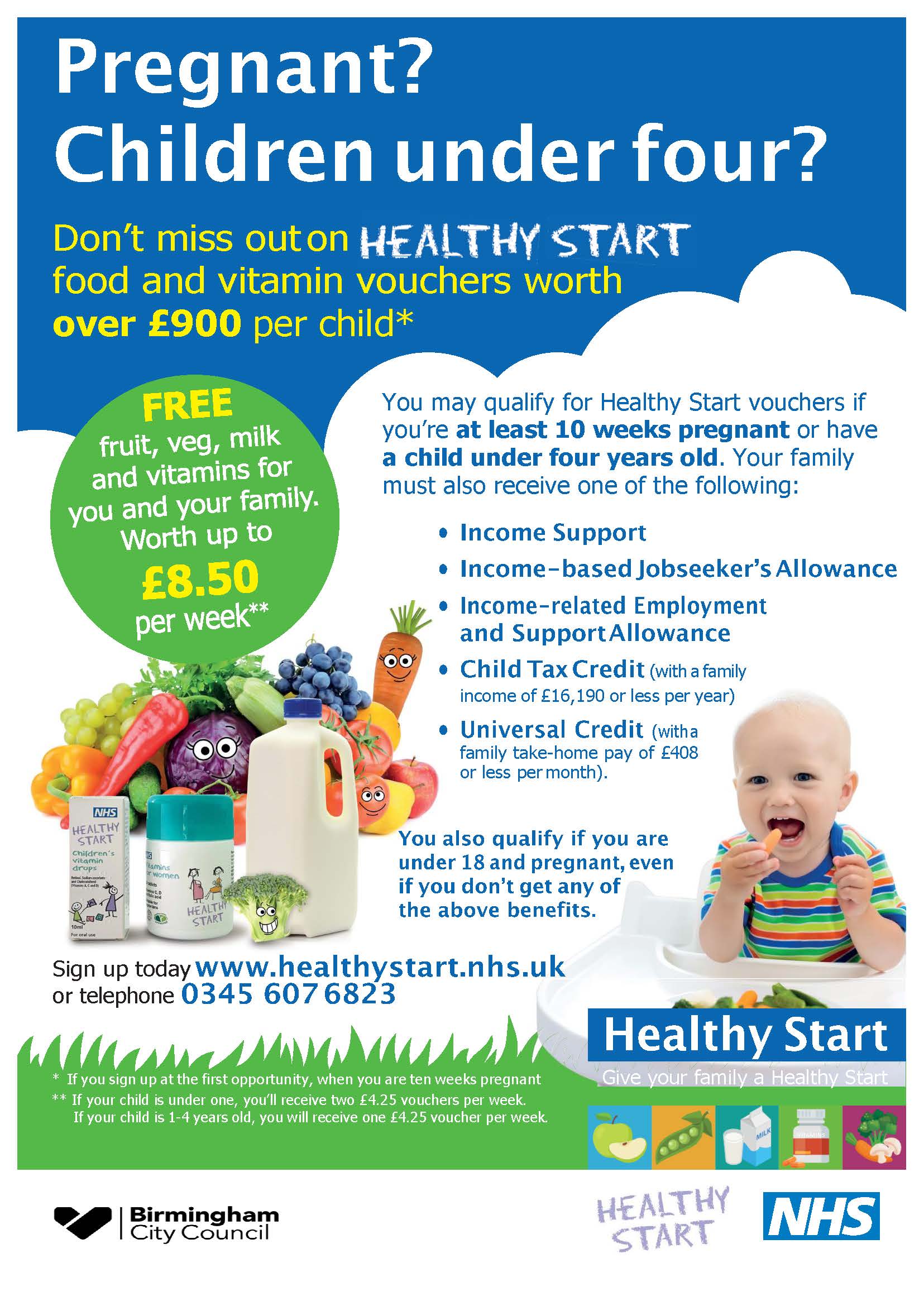 Healthy Start Poster